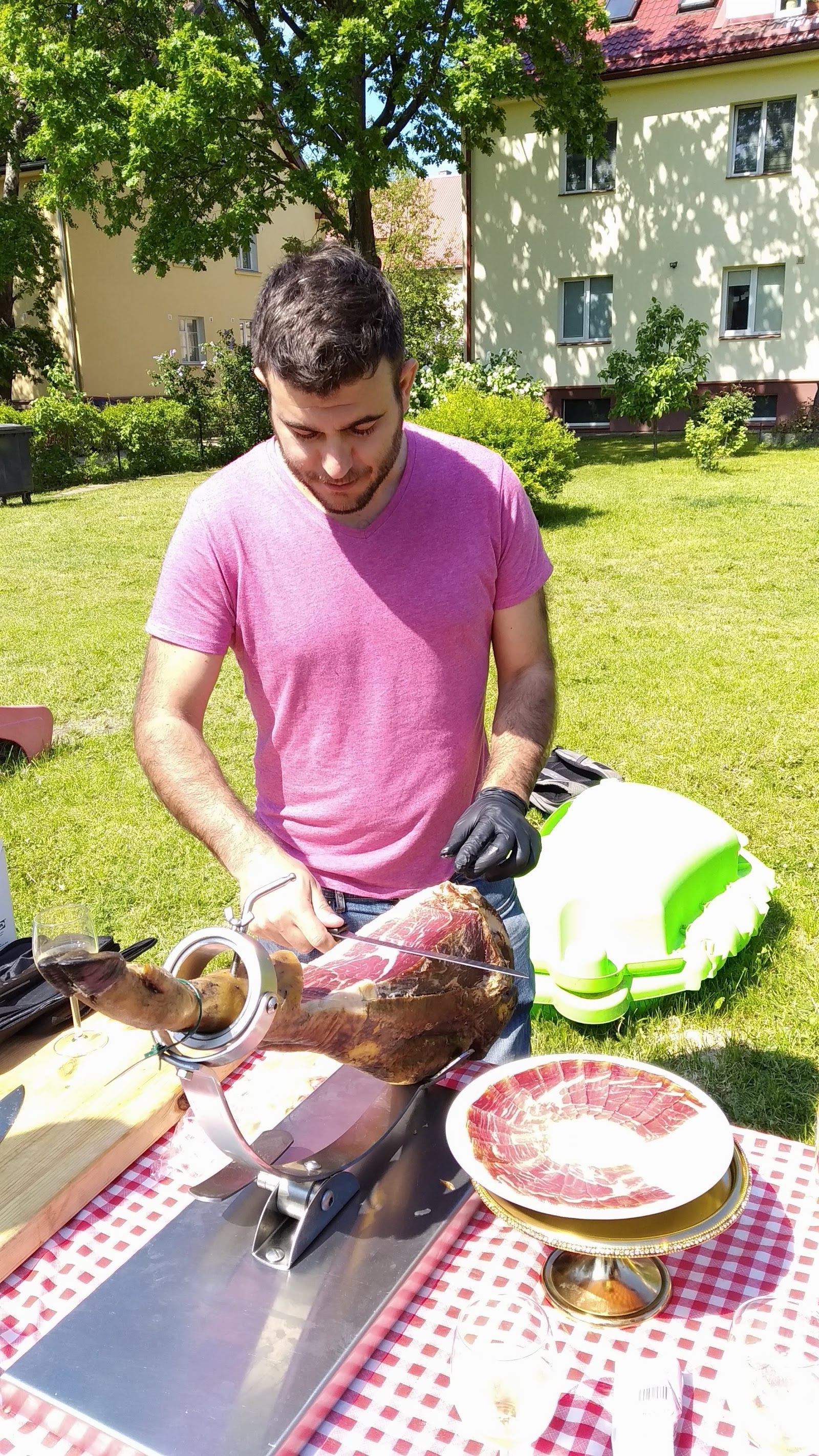 Armonía Ibérica — Live jamón carving