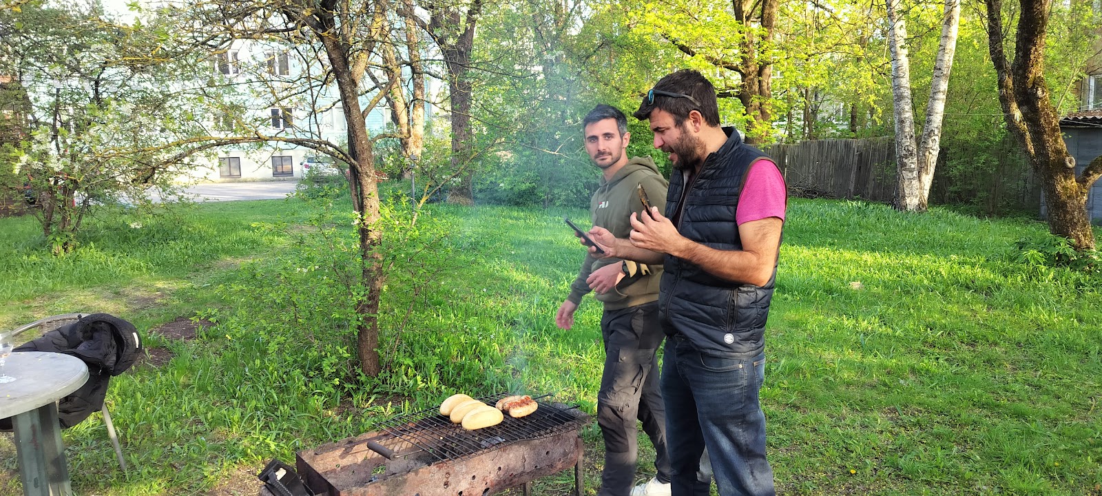 Countryside grilling